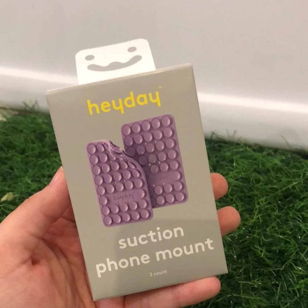 heyday Purple suction Phone mount